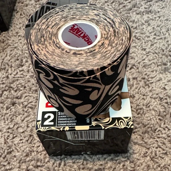 Rock Tape K-Tape Kinesiology Tape Set - Rock Floss Band - Purple, Hemp, Tattoo - Picture 5 of 7